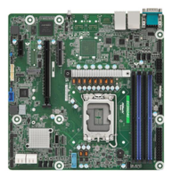 ASRock Mainboard EC266D4U micro-AATX Sockel 1700 DDR5-only Single - - Intel - Mainboard - Intel Sockel 1700 (C