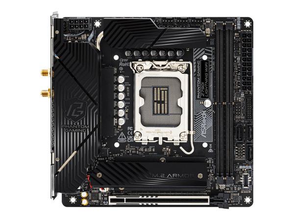 ASRock Phantom Gaming B760I LIGHTNING WIFI - Motherboard - Mini-ITX - LGA1700-Sockel - B760 Chipsatz - USB 3.2