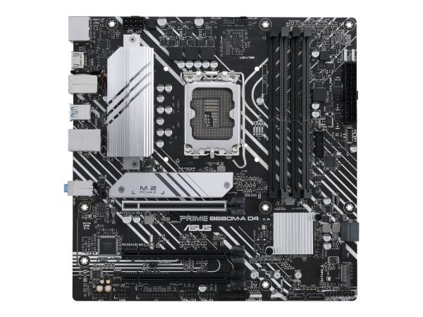 ASUS PRIME B660M-A D4-CSM - Motherboard - micro ATX - LGA1700-Sockel - B660 Chipsatz - USB 3.2 Gen 1, USB-C 3.