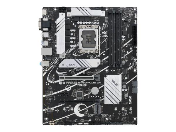 ASUS PRIME B760-PLUS D4 - Motherboard - ATX - LGA1700-Sockel - B760 Chipsatz - USB-C 3.2 Gen 2x2, USB-C 3.2 Ge
