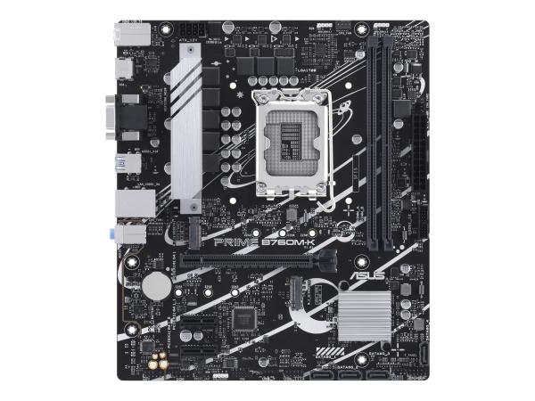 ASUS PRIME B760M-K - Motherboard - micro ATX - LGA1700-Sockel - B760 Chipsatz - USB 3.2 Gen 1 - 2.5 Gigabit LA