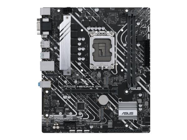 ASUS PRIME H610M-A D4-CSM - Motherboard - micro ATX - LGA1700-Sockel - H610 Chipsatz - USB 3.2 Gen 2, USB 3.2 