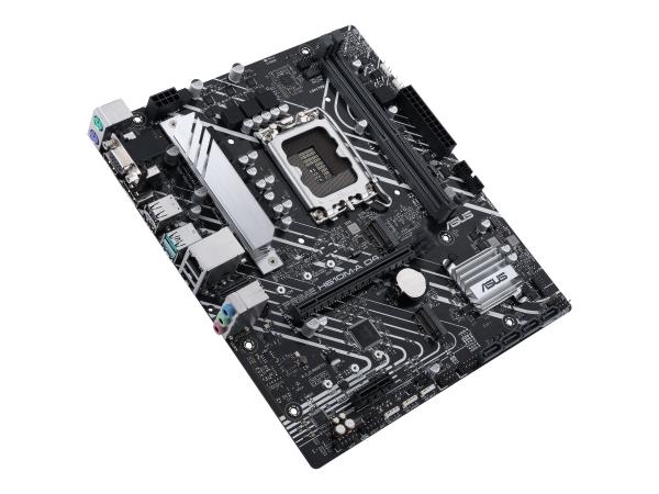 ASUS PRIME H610M-A D4-CSM - Motherboard - micro ATX - LGA1700-Sockel - H610 Chipsatz - USB 3.2 Gen 2, USB 3.2 