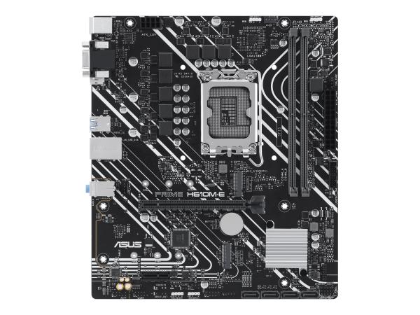 ASUS PRIME H610M-E-CSM - Motherboard - micro ATX - LGA1700-Sockel - H610 Chipsatz - USB 3.2 Gen 1 - Gigabit LA