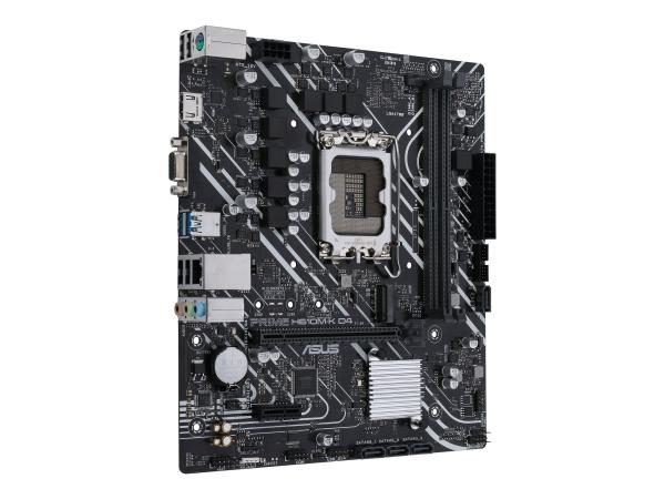 ASUS PRIME H610M-K D4 - Motherboard - micro ATX - LGA1700-Sockel - H610 Chipsatz - USB 3.2 Gen 2, USB 3.2 Gen 