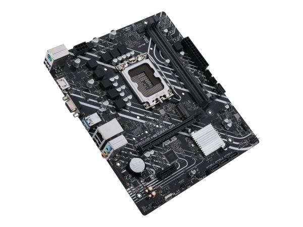 ASUS PRIME H610M-K D4 - Motherboard - micro ATX - LGA1700-Sockel - H610 Chipsatz - USB 3.2 Gen 2, USB 3.2 Gen 