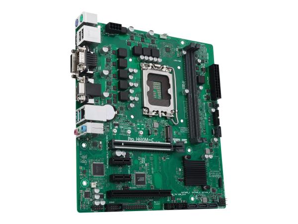 ASUS Pro H610M-C-CSM - Motherboard - micro ATX - LGA1700-Sockel - H610 Chipsatz - USB 3.2 Gen 1, USB 3.2 Gen 2