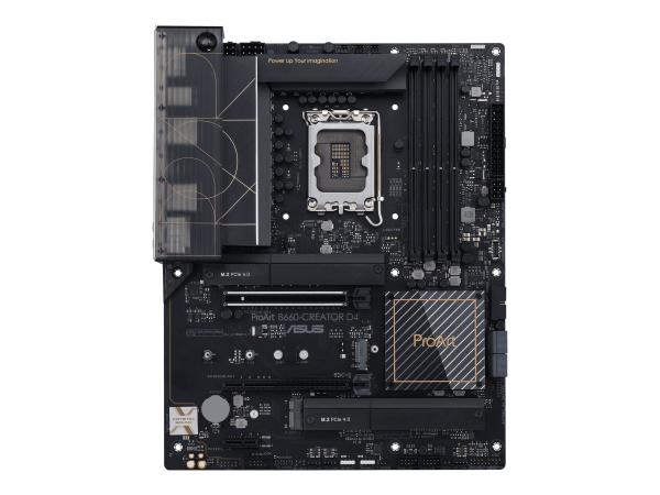ASUS ProArt B660-CREATOR D4 - Motherboard - ATX - LGA1700-Sockel - B660 Chipsatz - USB 3.2 Gen 2, USB-C 3.2 Ge