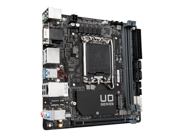 Gigabyte H610I DDR4 - 1.0 - Motherboard - Mini-ITX - LGA1700-Sockel - H610 Chipsatz - USB 3.2 Gen 1 - Gigabit 