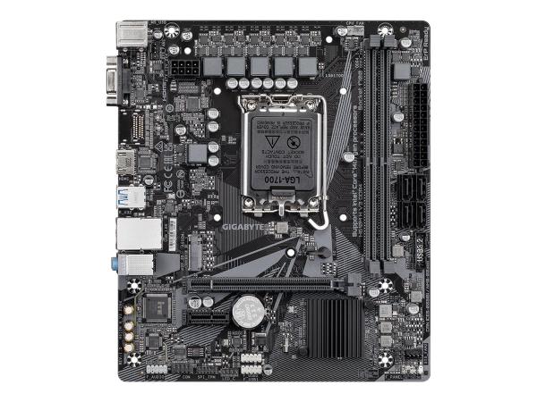 Gigabyte H610M H V3 DDR4 - 1.0 - Motherboard - micro ATX - LGA1700-Sockel - H610 Chipsatz - USB 3.2 Gen 1 - Gi