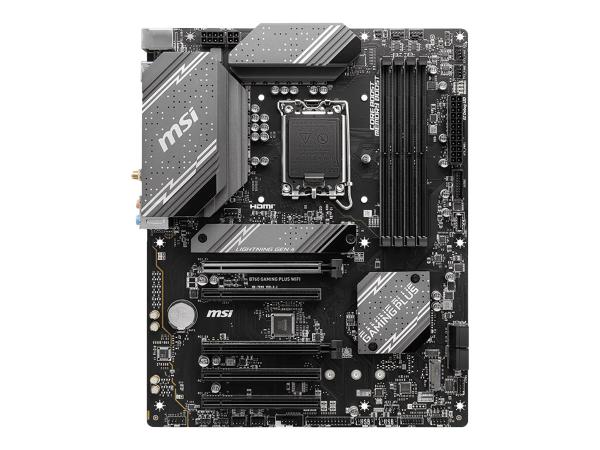 MSI B760 GAMING PLUS WIFI - Motherboard - ATX - LGA1700-Sockel - B760 Chipsatz - USB 3.2 Gen 1, USB 3.2 Gen 2,