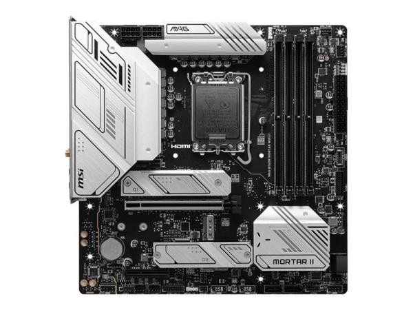 MSI MAG B760M MORTAR WIFI II - Motherboard - micro ATX - LGA1700-Sockel - B760 Chipsatz - USB 3.2 Gen 1, USB 3