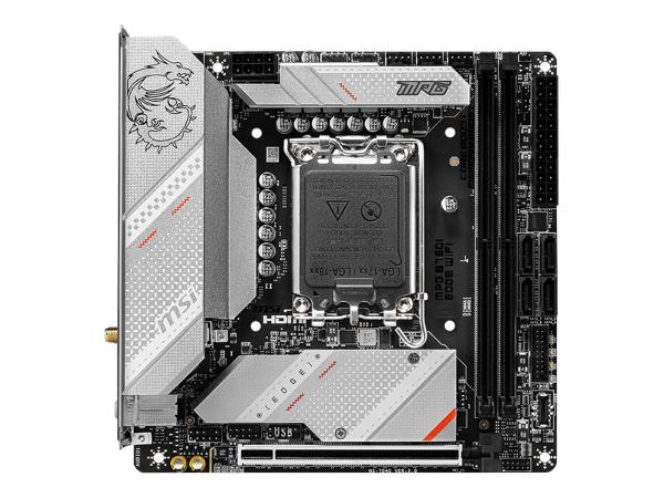 MSI MPG B760I EDGE WIFI - Motherboard - Mini-ITX - LGA1700-Sockel - B760 Chipsatz - USB 3.2 Gen 2, USB 3.2 Gen
