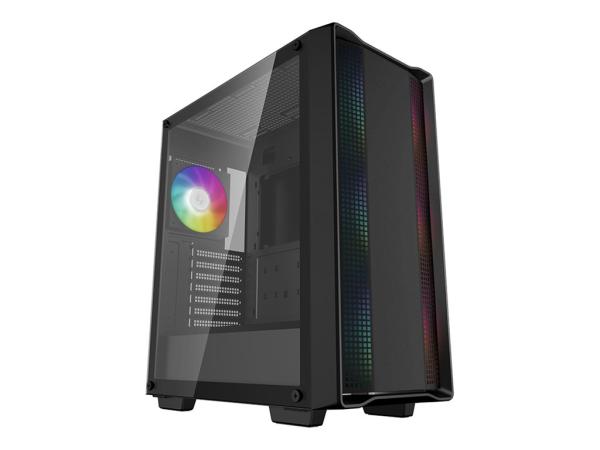 Deepcool CC560 ARGB V2 - Mid tower - ATX - Seitenteil mit Fenster (gehärtetes Glas)