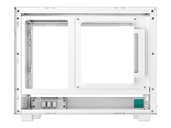 Deepcool CH160 WH - Mini-ITX - Seitenteil mit Fenster (gehärtetes Glas)