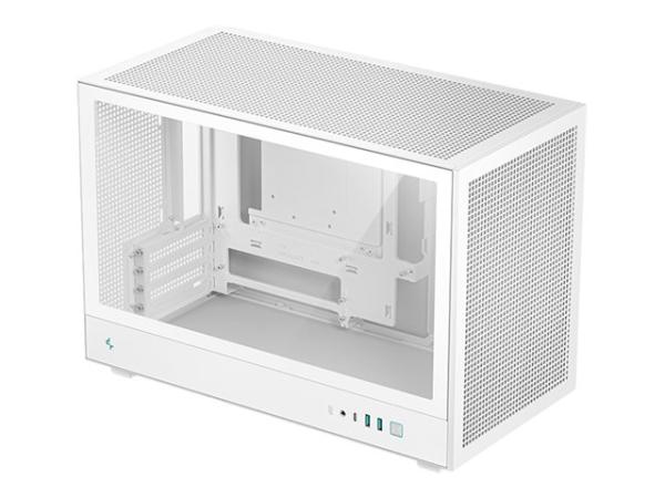 Deepcool CH260 WH - Micro - micro ATX - Seitenteil mit Fenster (gehärtetes Glas)