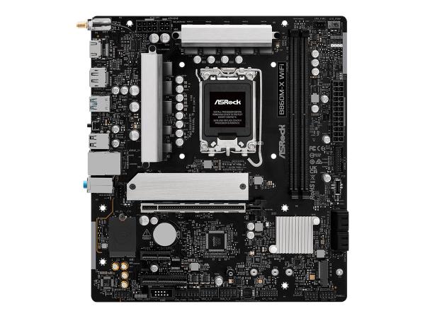 ASRock B860M-X WiFI - Motherboard - micro ATX - LGA1851-Sockel - B860 Chipsatz - USB-C 3.2 Gen 2x2, USB-C 3.2 