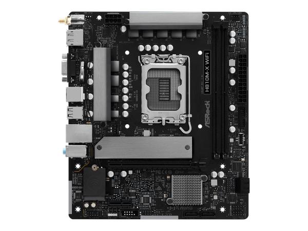 ASRock H810M-X WIFI - Motherboard - micro ATX - LGA1851-Sockel - H810 Chipsatz - USB-C 3.2 Gen 1, USB 3.2 Gen 