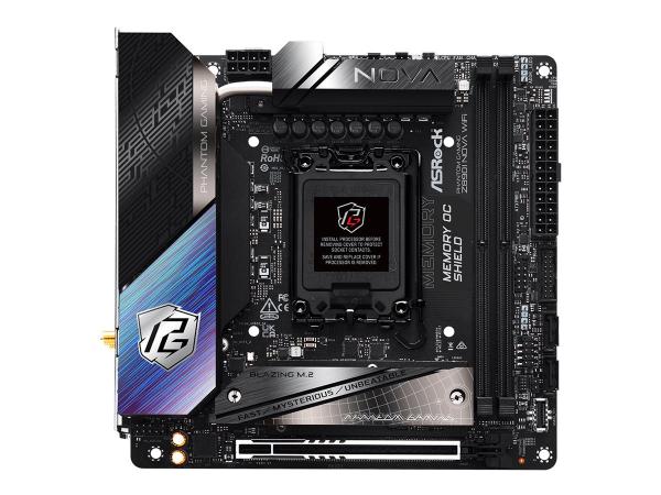 ASRock Phantom Gaming Z890I NOVA WIFI - Motherboard - Mini-ATX - LGA1851-Sockel - Z890 Chipsatz - USB4, USB 3.