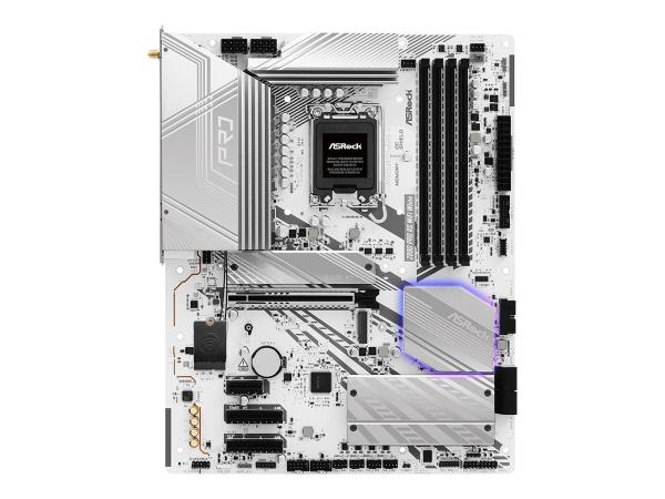 ASRock Z890 Pro RS WiFi White - Motherboard - ATX - LGA1851-Sockel - Z890 Chipsatz - USB4, USB-C 3.2 Gen 2x2, 