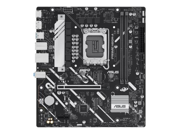 ASUS PRIME H810M-A-CSM - Motherboard - micro ATX - LGA1851-Sockel - H810 Chipsatz - USB-C 3.2 Gen 1, USB 3.2 G