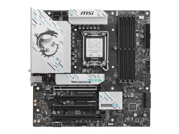 MSI B860M GAMING PLUS WIFI - Motherboard - micro ATX - LGA1851-Sockel - B860 Chipsatz - USB-C 3.2 Gen2, USB-C 