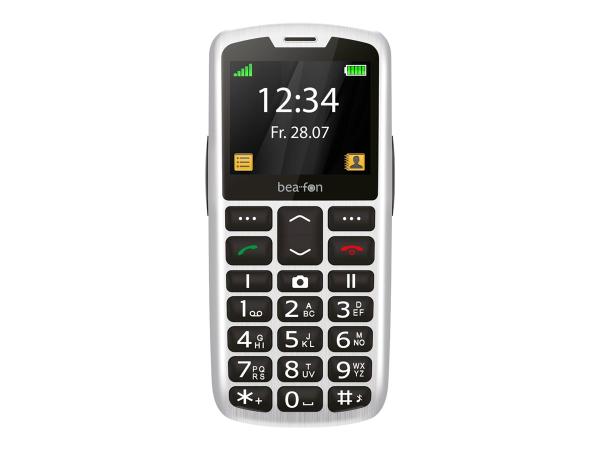 Bea-fon Silver Line - 4G Feature Phone - microSD slot