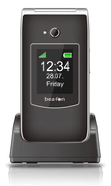 Bea-fon SL645 LTE (4G) - Klappgehäuse - Single SIM - 7,11 cm (2.8") - Bluetooth - 1550 mAh - Schwarz - Silber