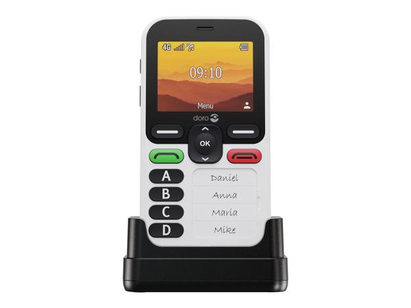Doro Leva X10 - 4G Feature Phone - RAM 64 MB / Interner Speicher 128 MB - microSD slot - 320 x 240 Pixel (60 H