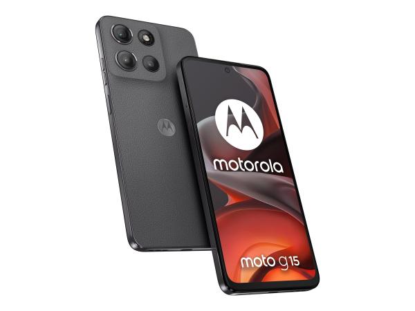 Motorola Solutions Motorola Moto G15 - 4G Smartphone - Dual-SIM - RAM 4 GB / Interner Speicher 128 GB - microS
