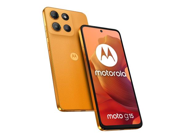 Motorola Solutions Motorola Moto G15 - 4G Smartphone - Dual-SIM - RAM 4 GB / Interner Speicher 128 GB - microS