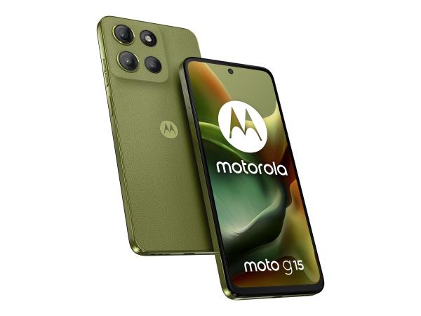 Motorola Solutions Motorola Moto G15 - 4G Smartphone - Dual-SIM - RAM 4 GB / Interner Speicher 128 GB - microS