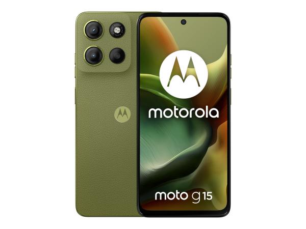 Motorola Solutions Motorola Moto G15 - 4G Smartphone - Dual-SIM - RAM 4 GB / Interner Speicher 128 GB - microS