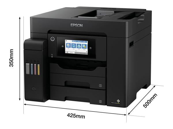 Epson EcoTank ET-5805 - Multifunktionsdrucker - Farbe - Tintenstrahl - ITS - A4/Legal (Medien)