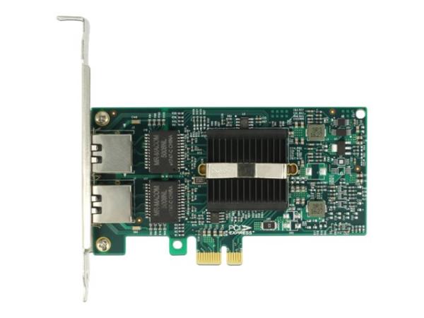 Delock PCI Express Card > 2 x Gigabit LAN - Netzwerkadapter