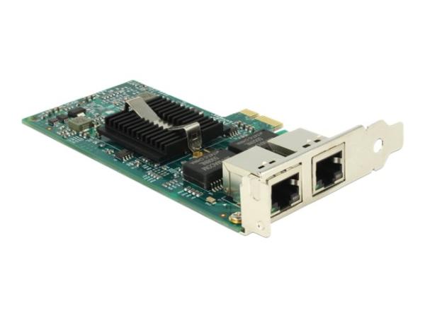 Delock PCI Express Card > 2 x Gigabit LAN - Netzwerkadapter