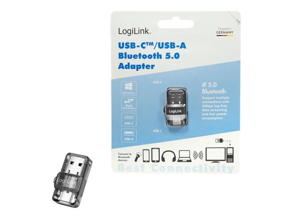 LogiLink Netzwerkadapter - USB-C 3.2 / USB-A 3.2