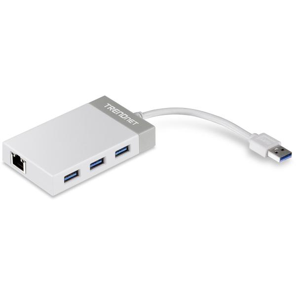 TRENDnet TU3-ETGH3 - Netzwerkadapter - USB 3.0