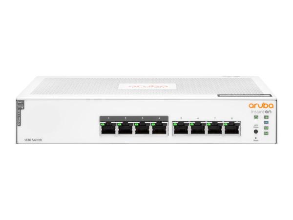 HPE Networking Instant On 1830 8G 4p Class4 PoE 65W Switch - Switch - Smart - 4 x 10/100/1000 + 4 x 10/100/100