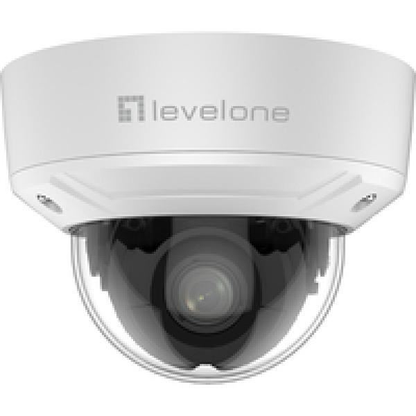 LevelOne IPCam FCS-3461 Dome Out H.265 IR 10W PoE - Netzwerkkamera