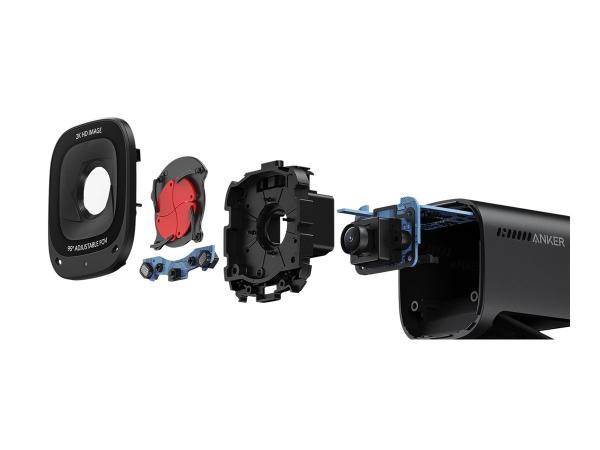 Anker Innovations Anker PowerConf C200 - Webcam - Farbe - 2K - Audio
