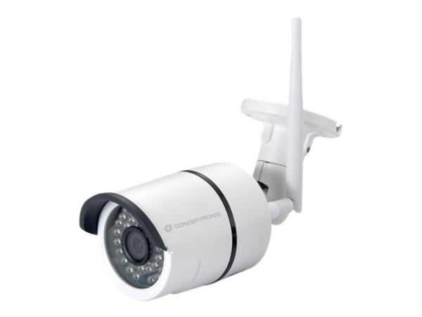 Conceptronic JARETH HD Wireless Cloud IP Camera - Netzwerk-Überwachungskamera - Außenbereich - wetterfest - 