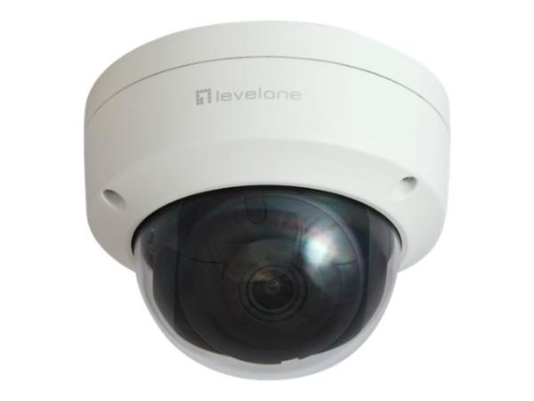 LevelOne GEMINI series FCS-3403 - Netzwerk-Überwachungskamera - Kuppel - Außenbereich - Vandalismussicher / 