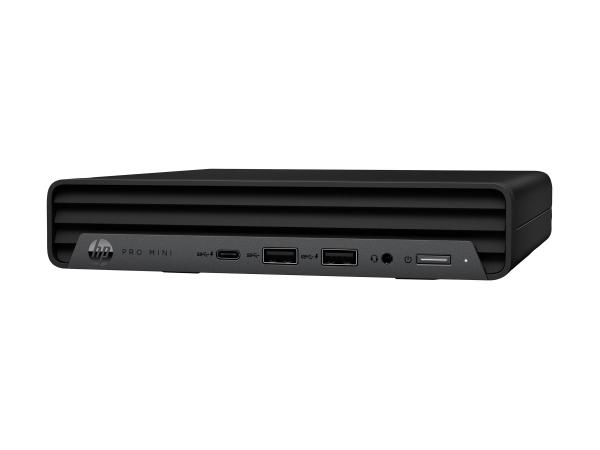 HP Pro 400 G9 - Mini - Core i7 i7-14700T / 1.3 GHz - RAM 16 GB - SSD 512 GB - NVMe - UHD Graphics 770 - 1GbE, 