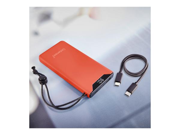 Intenso F10000 - Powerbank - 10000 mAh - 20 Watt - 3 A - QC 3.0, Power Delivery 3.0 + PPS - 2 Ausgabeanschluss