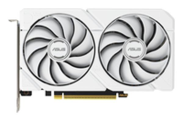 ASUS DUAL RX 9060 XT 16GB GDDR6 2xDP 1xHDMI WHITE - 16.384 MB