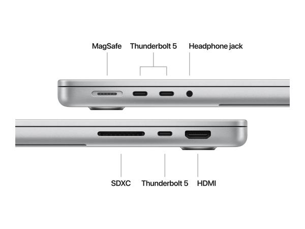 Apple MacBook Pro - M4 Pro - Apple M4 Pro 20-core - 24 GB RAM - 1 TB SSD - 35.97 cm (14.2")