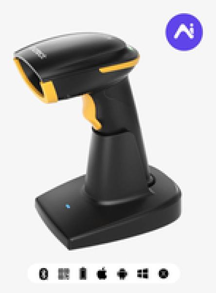 Inateck Barcodescanner 36 black[BCST-36_black] - Barcode-Scanner