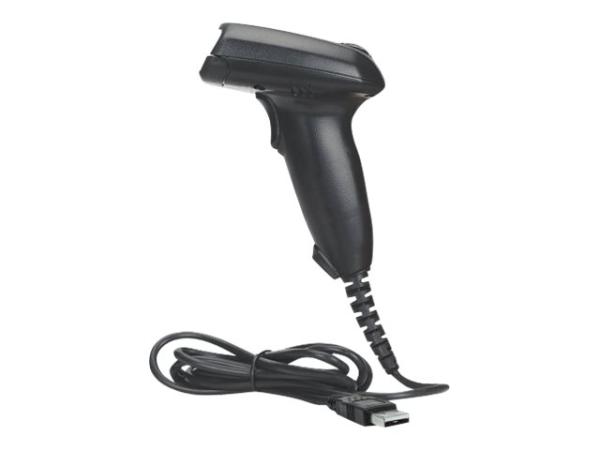 Manhattan Long Range CCD Handheld Barcode Scanner, USB, 500mm Scan Depth, Cable 1.5m, Max Ambient Light 10,000