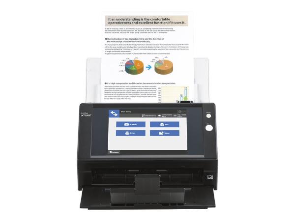 Fujitsu Ricoh Image Scanner N7100E - Dokumentenscanner - Dual CIS - Duplex - 216 x 355.6 mm - 600 dpi x 600 dp